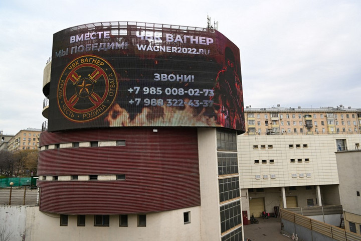 Fotó: AFP/Natalia Kolesnikova Svájc szankciós listájára helyezte a Wagner csoportot