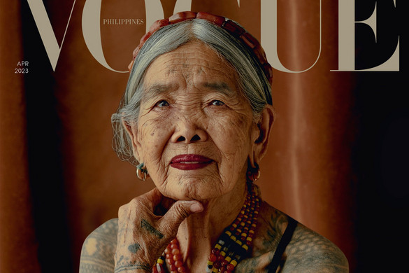Egy 106 éves tetoválóművész a Vogue legidősebb címlaplánya