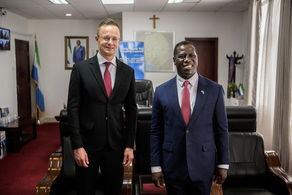 Sierra Leone támogatja Magyarország békepárti álláspontját