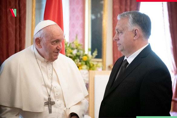 Ferenc pápa és Orbán Viktor a béke pártján áll, vélik a magyarok