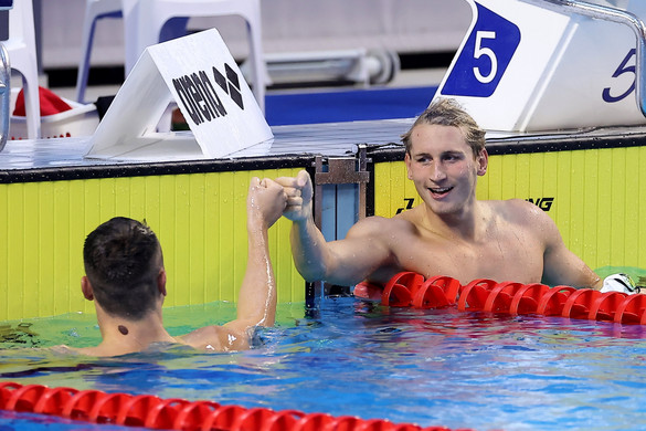 Úszó ob - Öt olimpiai A szint a zárónapon