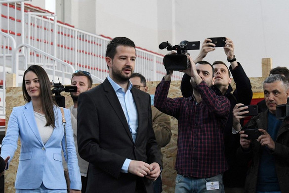 Jakov Milatovic vezet a montenegrói elnökválasztáson