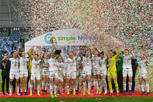 Megvédte a Magyar Kupát az ETO FC Győr női labdarúgó-csapata