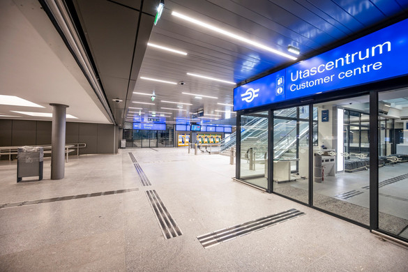 A Keleti pályaudvar utascentrumát 1,9 milliárd forintból korszerűsítették