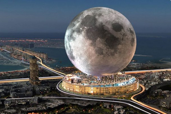 A dubaji, Hold alakú hotelben egy tízezer fős stadion is elfér majd