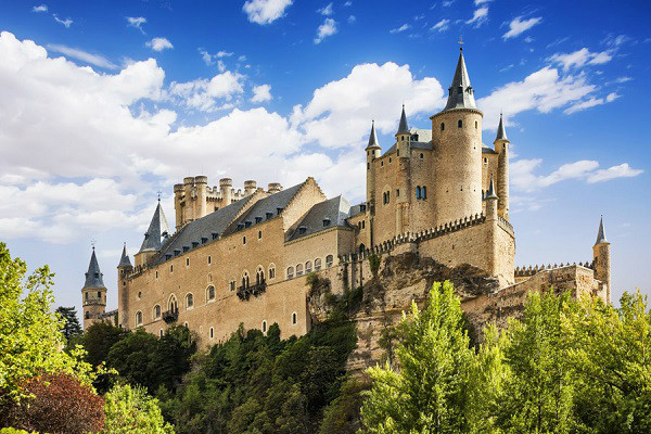 Segoviai Alcázar, Spanyolország.