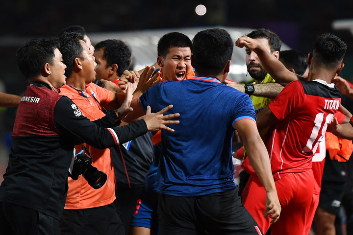 Fotó: AFP/Nhac Nguyen Futball helyett boksz, és négy kiállítás a döntőben