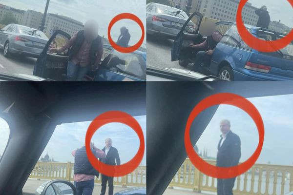 Gyurcsány Ferenc a Margit hídon szenvedett koccanásos balesetet