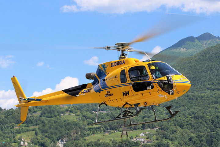 Fotó: MH/Facebook Lezuhant egy olasz helikopter Romagnában