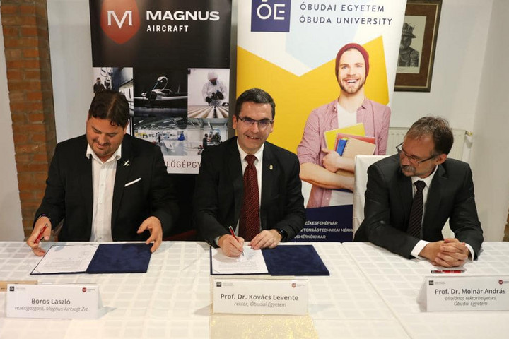 Tisztán elektromos hajtású repülőgépet fejleszt az Óbudai Egyetem