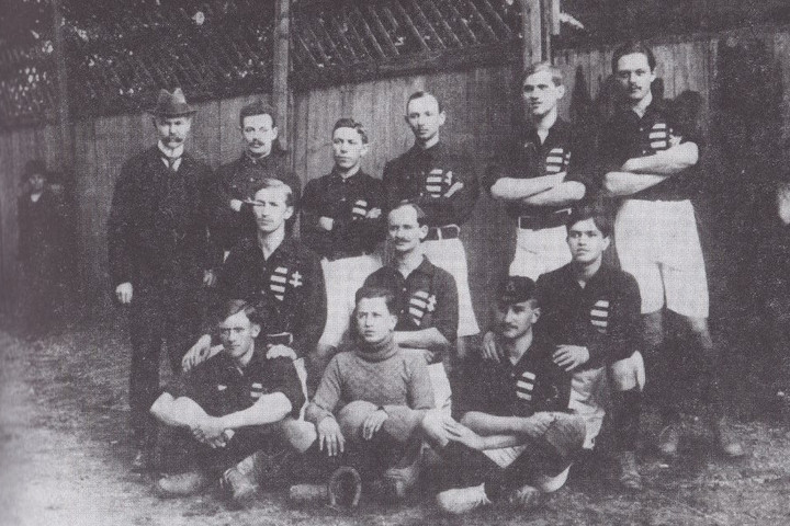 Fotó: Facebook A magyar futballválogatott első gólja 120 éve született meg