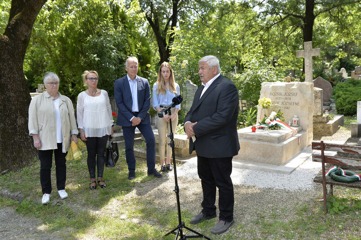 Fotó: MTI/Soós Lajos A 45 éve elhunyt Bozsik Józsefre emlékezett az Aranycsapat Testület