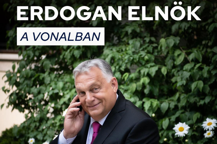 Fotó: Facebook/Orbán Viktor Orbán Viktor a török elnökkel tárgyalt