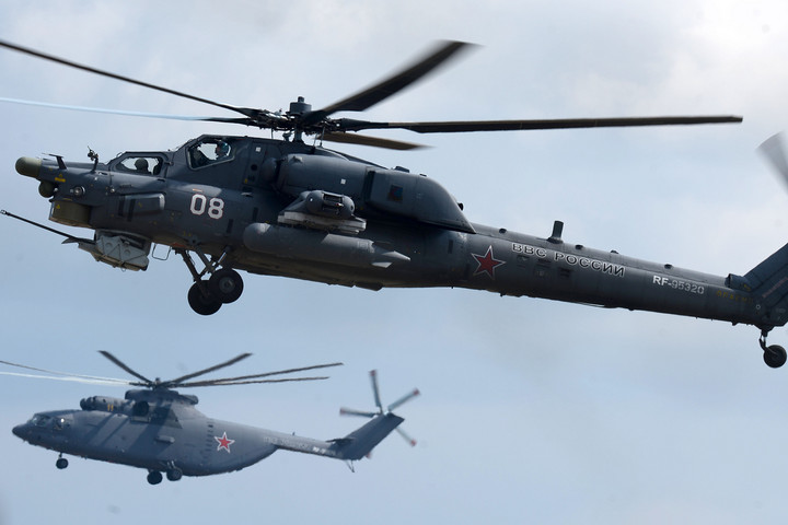 Fotó: NorthFoto Lezuhant egy orosz harci helikopter a Krím északi részén