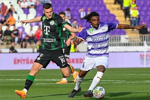 Fotó: MTI/Illyés Tibor Öt gól a derbin: Újpest–Ferencváros 2–3
