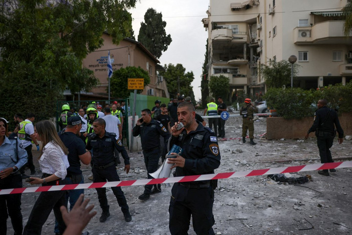 Fotó: AFP/Ahmad Gharabli Izraelben halálos rakétatámadás történt
