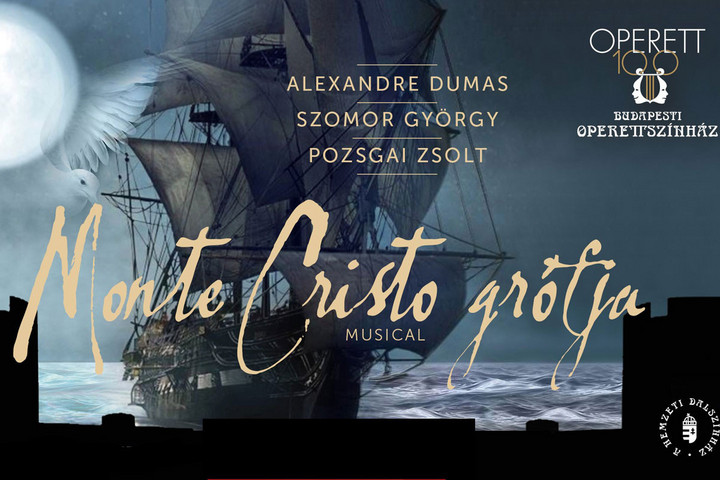 A Monte Cristo grófja című musicalt mutatja be a Budapesti Operettszínház