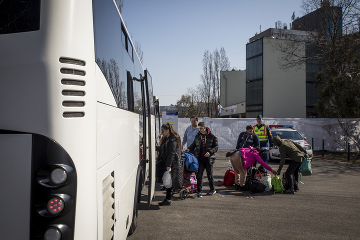 Fotó: MH/Purger Tamás ORFK: Több mint 11 500-an érkeztek Ukrajnából pénteken