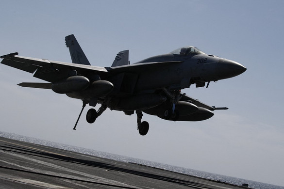 Lezuhant egy F–18-as Zaragozában
