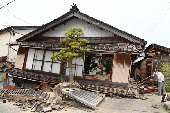 Földrengést jelentettek Japán nyugati részéről