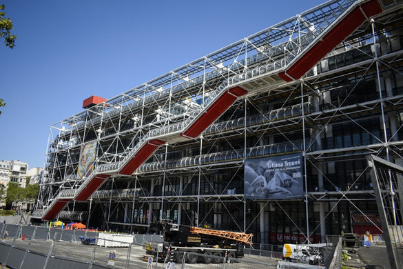 A párizsi Pompidou Központ felújítási munkálatok miatt 2025-ben öt évre bezár