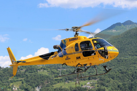 Lezuhant egy olasz helikopter Romagnában