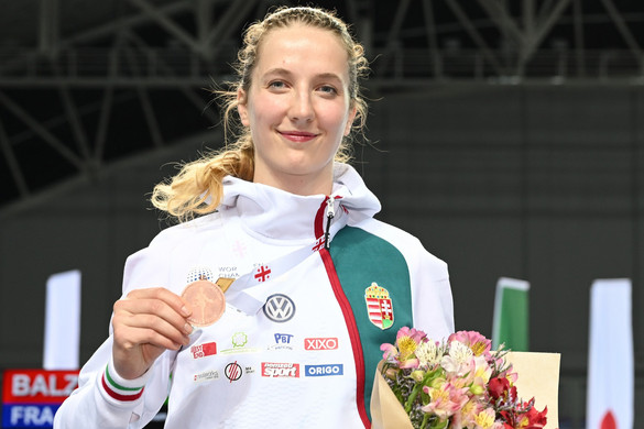Márton Anna bronzérmes a Világkupán