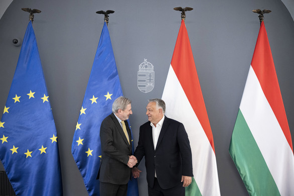 Fontos uniós tisztviselővel találkozott Orbán Viktor