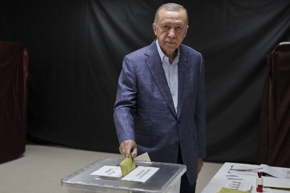 Erdogan vezet a török elnökválasztáson