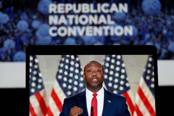 Pozitív üzenetet hordozó konzervatív kampányt ígér Tim Scott amerikai szenátor