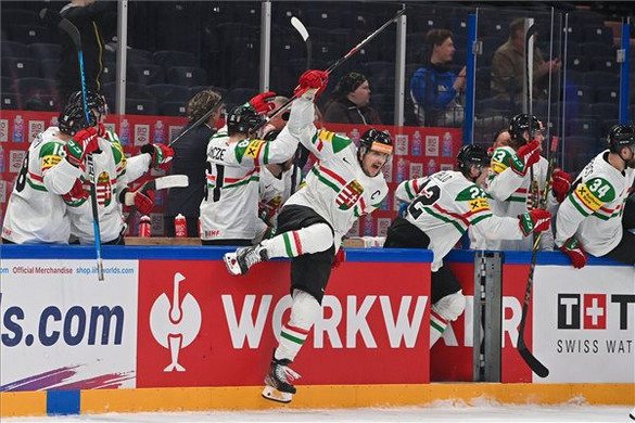 Jégkorong-vb: a magyar csapat az utóbbi két 1–7-es vereségből építkezhet az utolsó két meccsre