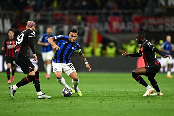 Bajnokok Ligája: Kétgólos előnyben az Inter a Milan ellen