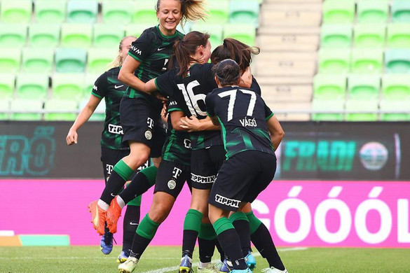 Női foci: a Ferencváros nyerte az NB I-es döntő első meccsét