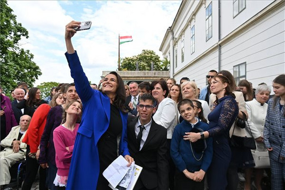 Egy éve lépett hivatalba Novák Katalin