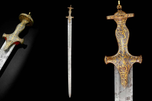 Tipu szultán legendás kardja