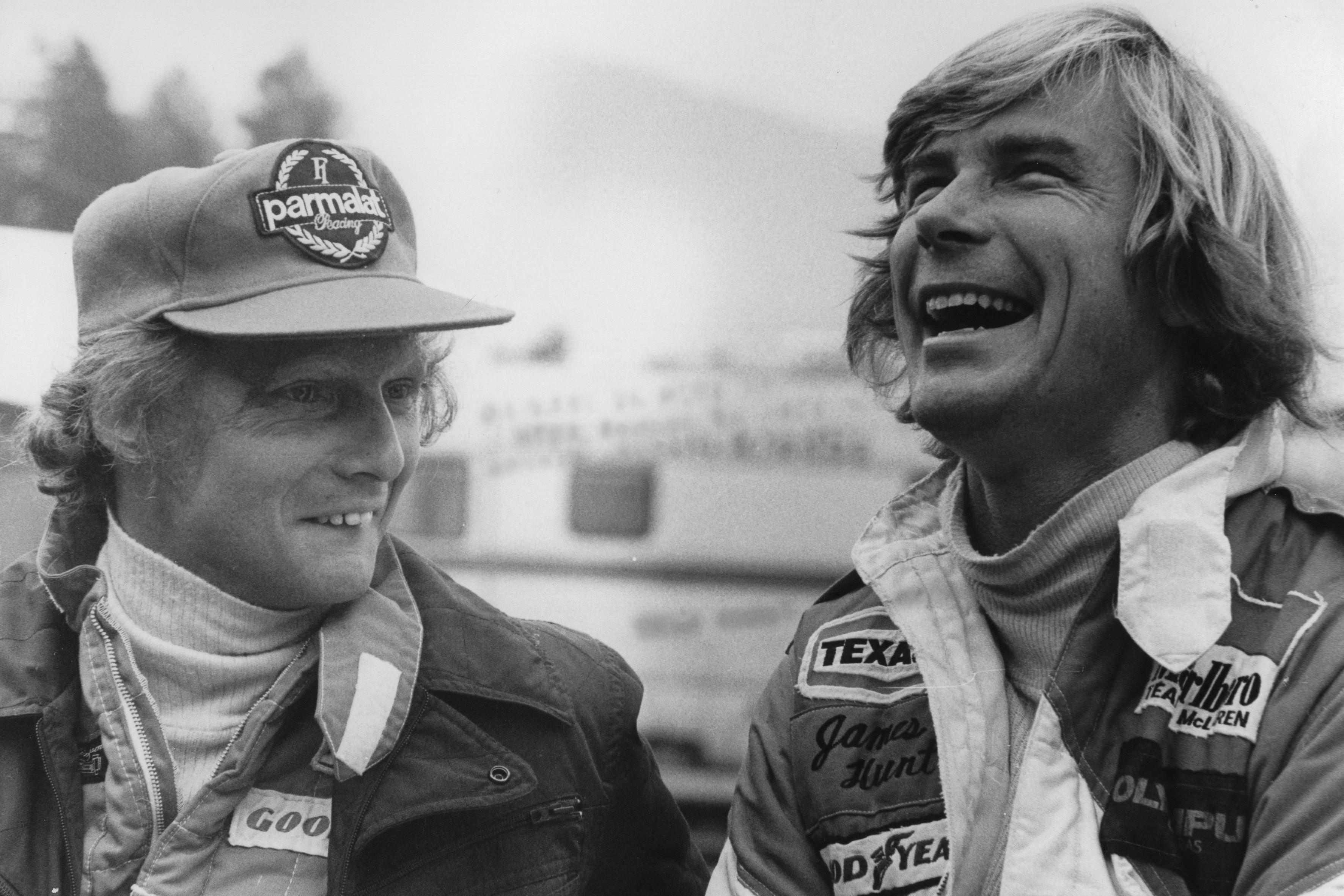 James Hunt и Ники Лауда