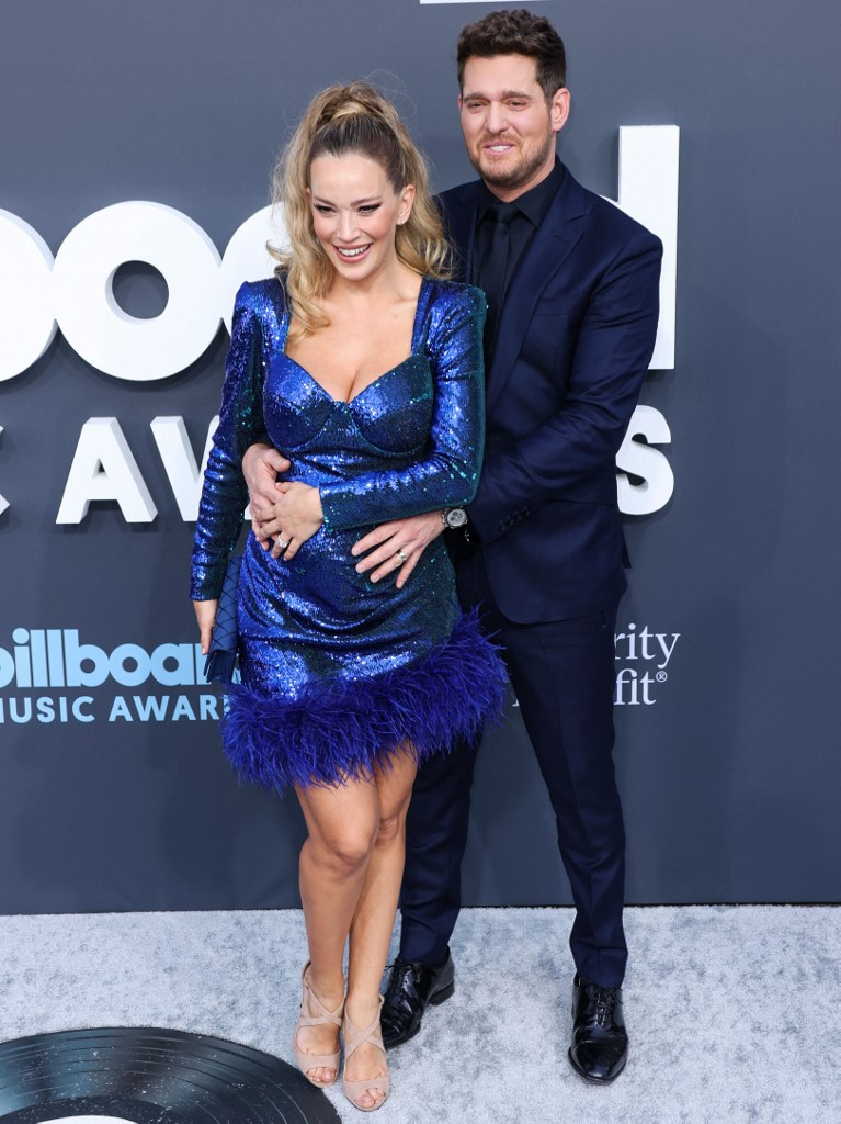 Michael Bublé kanadai énekes és felesége, Luisana Lopilato argentin színésznő