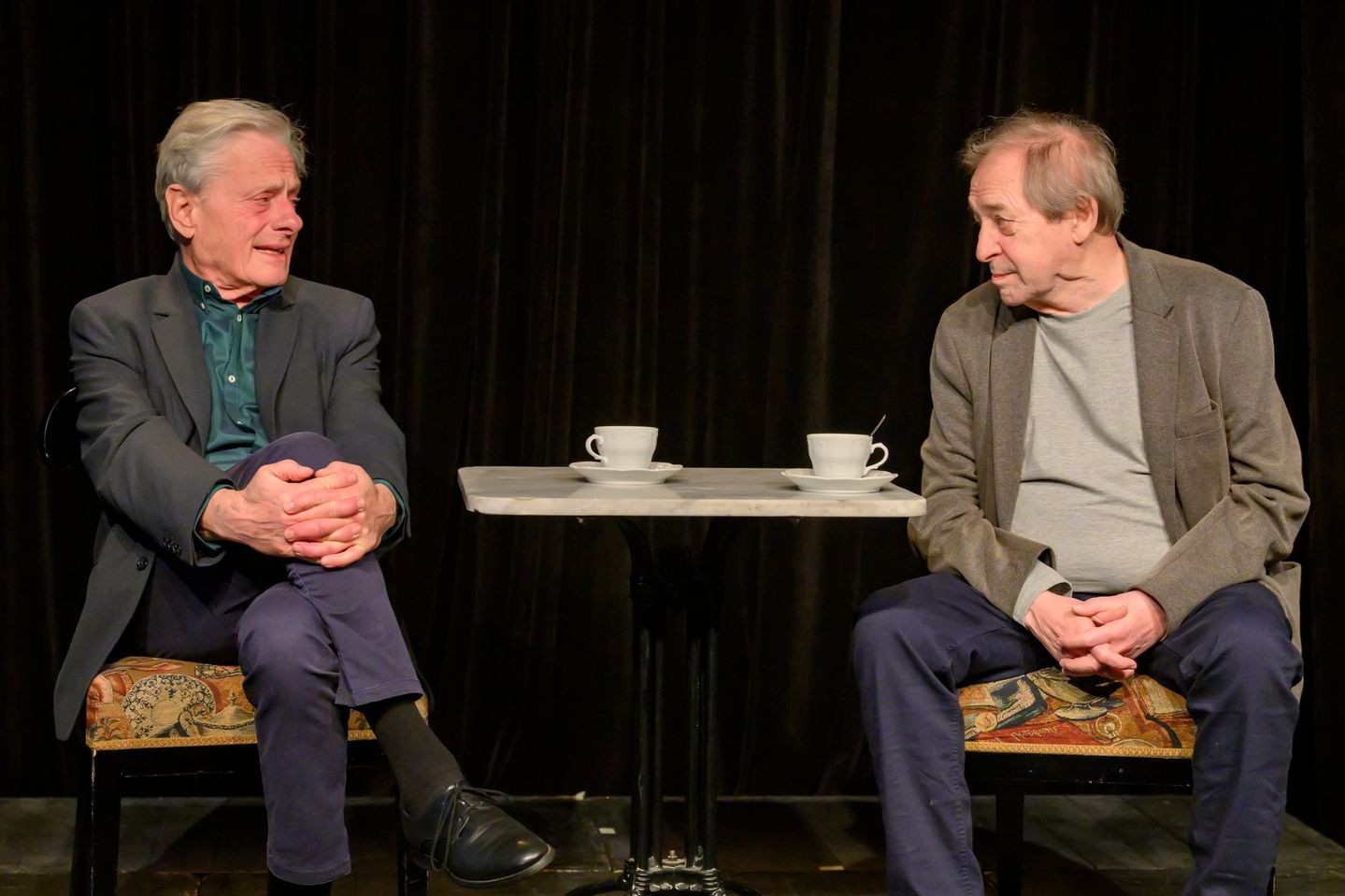 Fotó: Molnár Miklós Legendás sznészek beszélgetnek: Bálint András és Jordán Tamás