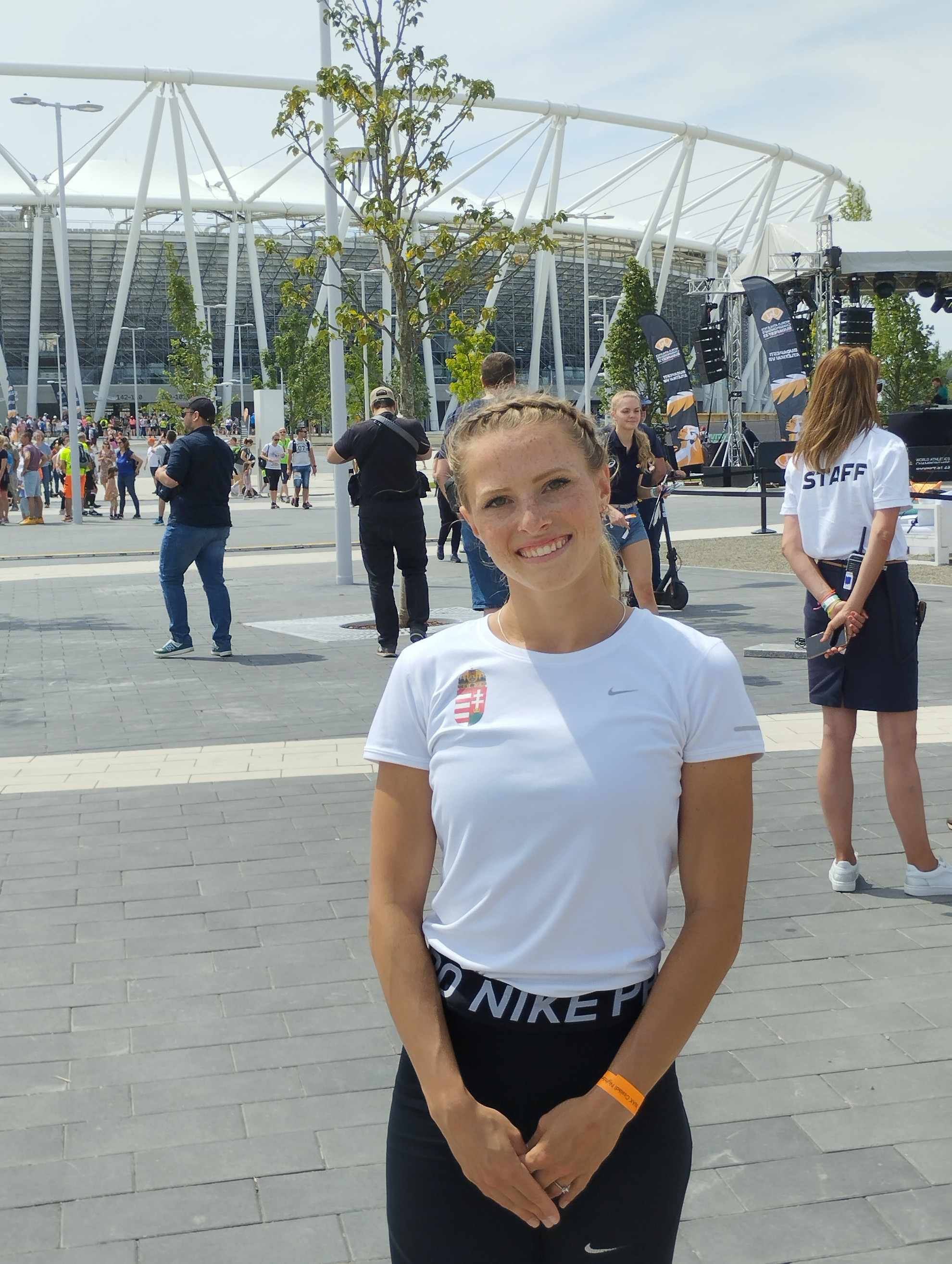 Takács Boglárkának nagyon tetszett az új stadion