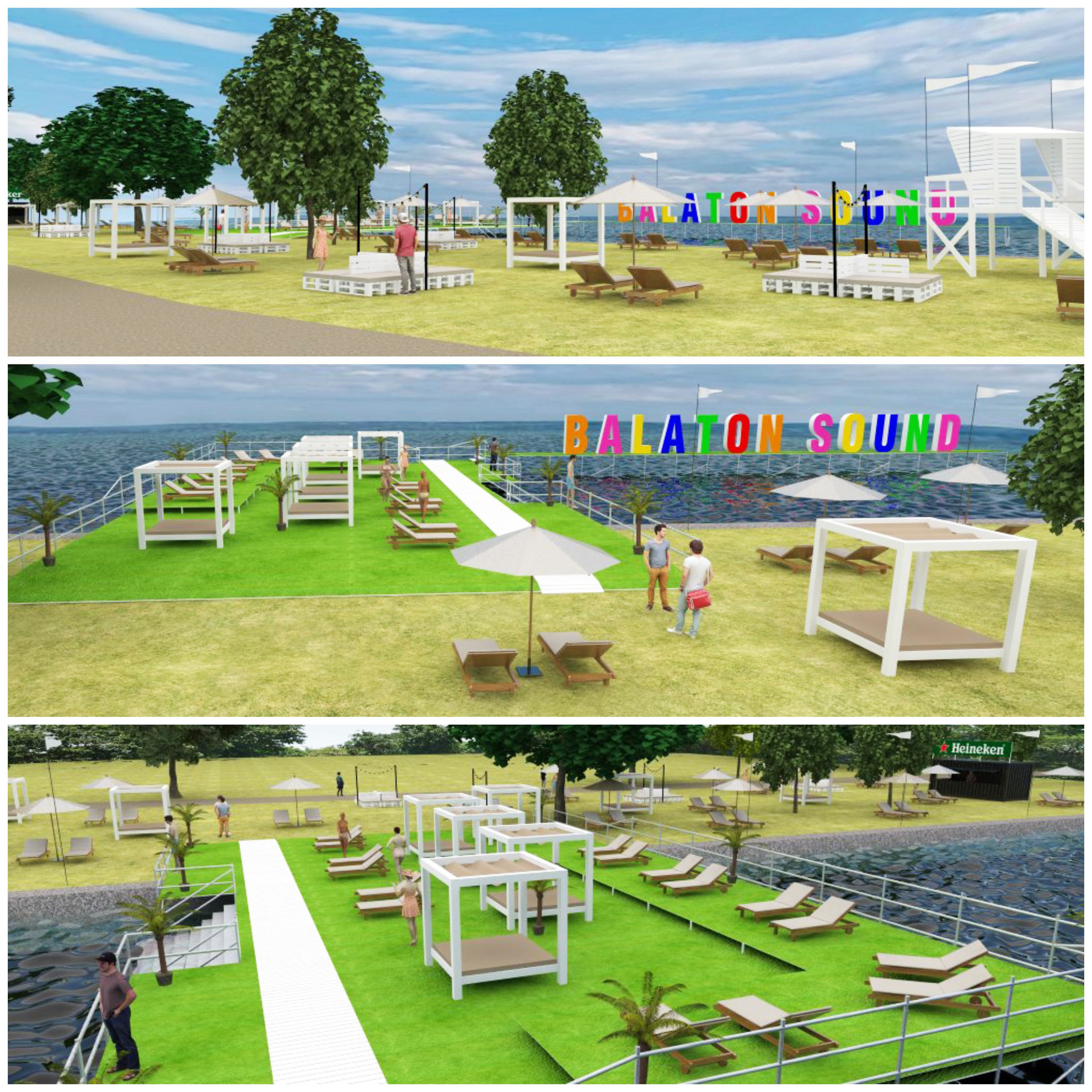 Fotó: Balaton Sound Új helyszín a Soundon a Radio1 Heineken Silver Beach Club
