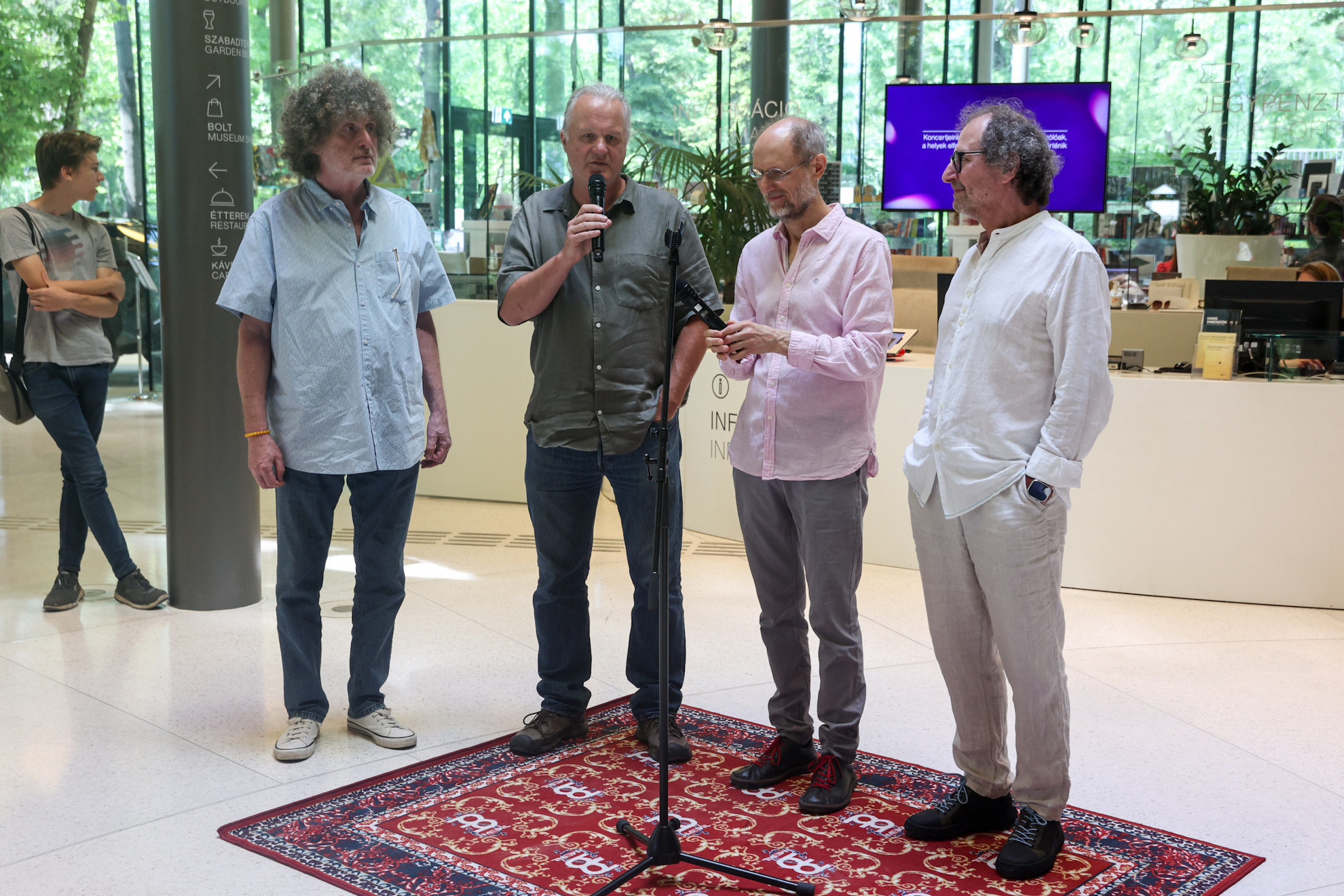 Fotó: MH/Török Péter Bornai Tibor, Jávorszky Béla, Márton András, Lengyelfi Miklós