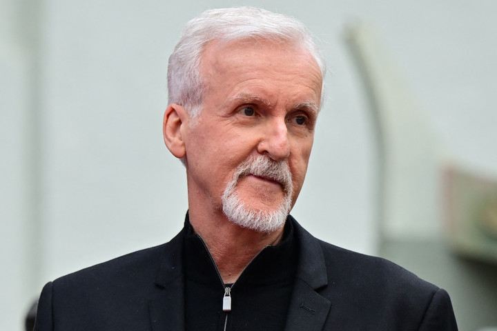 Fotó: AFP/Frederic J. Brown A Titanic roncsainál került homokviharba James Cameron