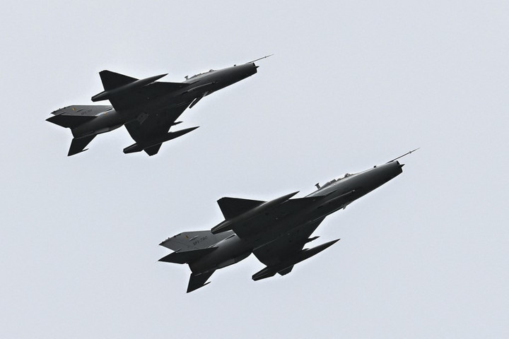 Fotó: AFP/Ishara S. Kodikara Orosz és kínai katonai repülők hatoltak be Dél-Korea légvédelmi azonosító zónájába