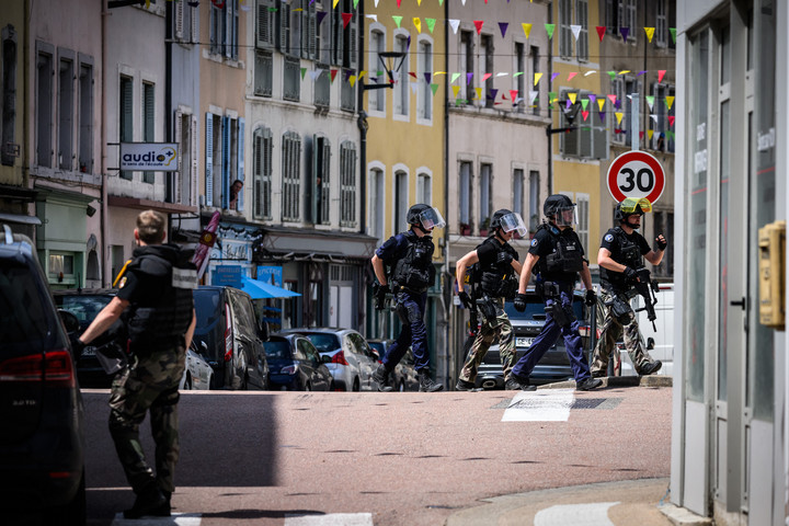 Fotó: AFP/Jeff Pachoud Lövöldözés volt Kelet-Franciaországban