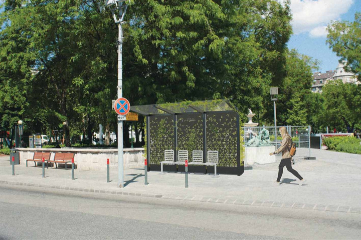 Annyira bejött a zöld buszváró a Belvárosban, hogy már a balos kerületek is olyat akarnak