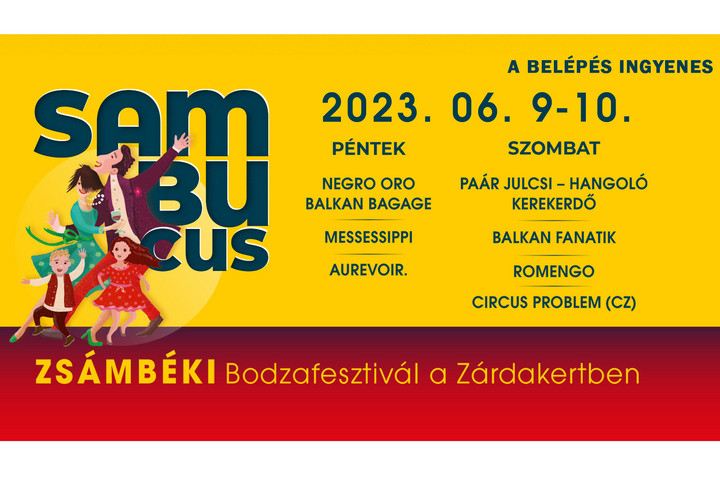 Fotó: Facebook/VI. Zsámbéki Sambucus Bodzafesztivál Június 9-én kezdődik a Zsámbéki Bodzafesztivál