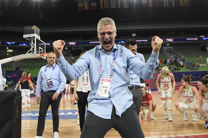 Fotó: MTI/Kovács Tamás Nagy kosársiker Ljubljanában