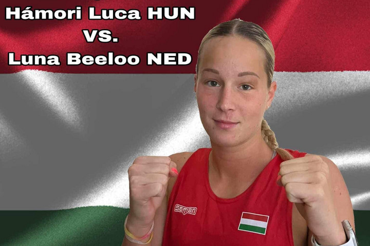Fotó: Facebook/Magyar Ökölvívó Szakszövetség/Hungarian Boxing Association Hámori Luca az Eb-kiesés ellenére elégedett
