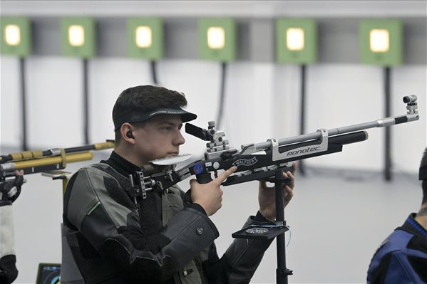 Fotó: MTI/Koszticsák Szilárd Európa Játékok: Aranyéremmel olimpiai kvótás Pekler Zalán összetett puskában
