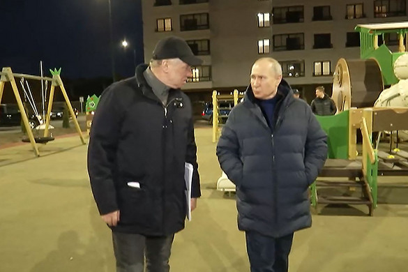 Putyin a főhadiszálláson járt
